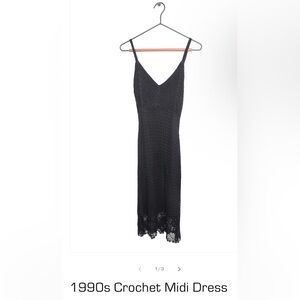 b.i.y.a.y.c.d.a 90s crochet dress